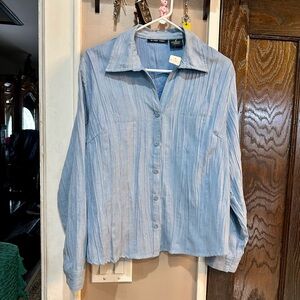 Sweet Basil Light Blue Shirt